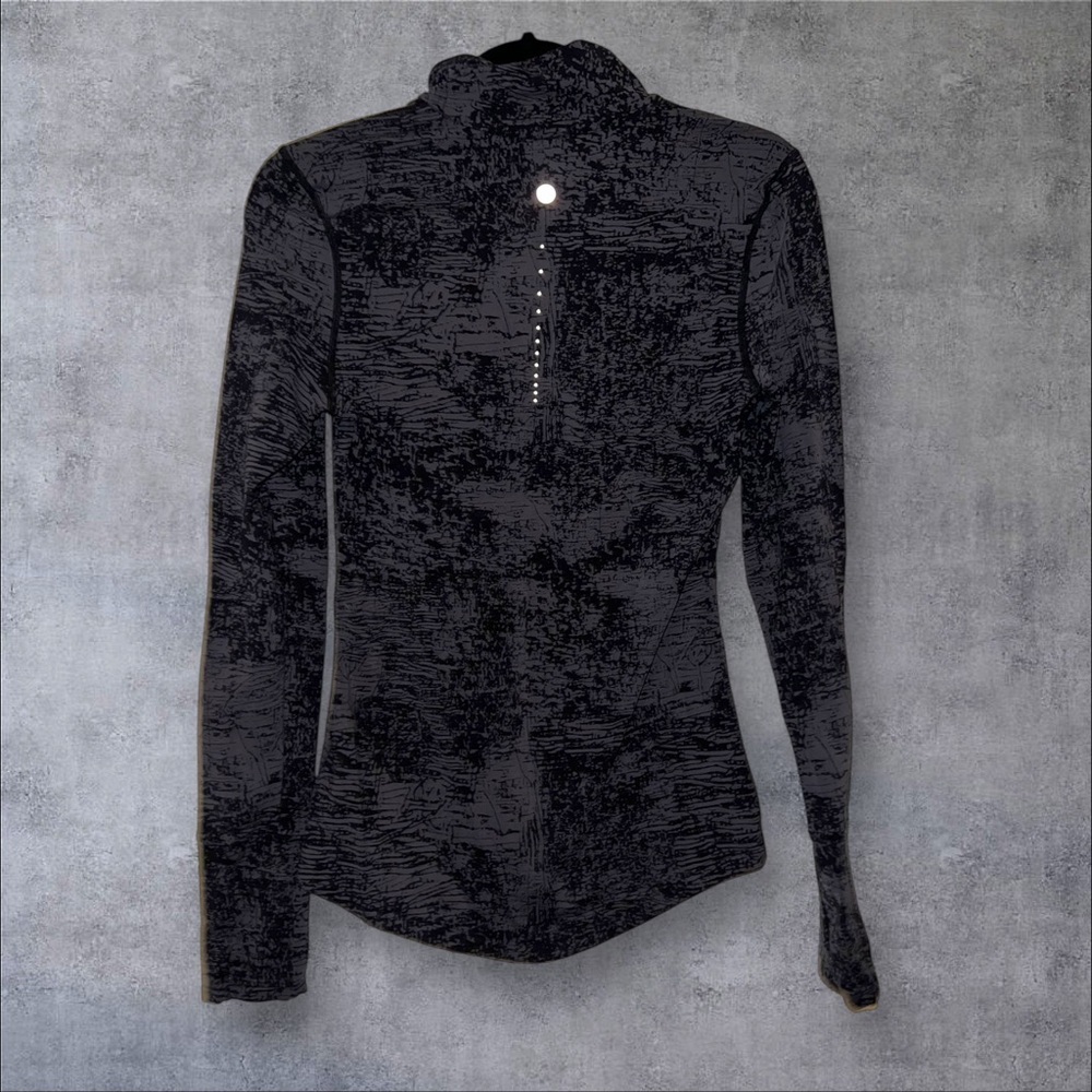 Zella‎ Black Patterned Women's pullover